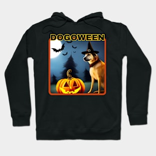 Dog Dressed for Halloween Hoodie